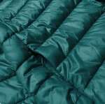 Dámska krátka bunda s pletenými rebrovanými manžetami námornícka (P22/P3-6636-56) odstíny modré XL (42)