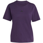 Dámske bavlnené tričko adidas Essentials Small Logo purple JY4966 XL