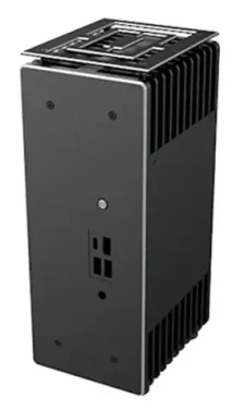 Akasa Turing ABX UCFF čierna / UCFF 4*4 / hliník / OEM / bez ventilátora (A-NUC76-M1B)