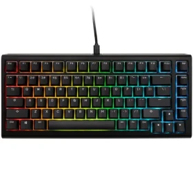 Ducky Tinker 75 Cherry MX-Speed Silver čierna / herná klávesnica / podsvietená / mechanická / drôtová USB-C / US (PKTI2383AST-CPUSPDOECLAAW1)