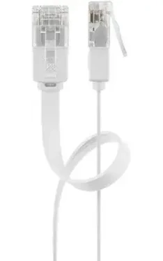 Goobay 95191 biela / Patch kábel / Cat5e / U/UTP / 1,5 m (95191)