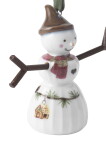 KÄHLER Vánoční ozdoba Hammershøi Christmas Snowgirl 6,5 cm