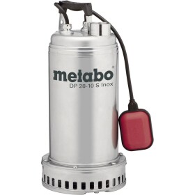 Metabo DP 28-10 S Inox 6.04112.00 ponorné čerpadlo pre úžitkovú vodu 28000 l/h 17 m; 6.04112.00