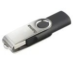 HAMA Rotate čierna/strieborná / Flash disk / USB 2.0 / 32 GB / 10 MB/s