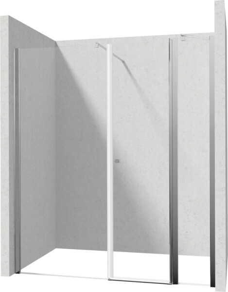 DEANTE/S - Sprchové dvere výklopné 100 pevná stena 80 KTSU043P+KTS_038P+KTS_011X KERRIA/0081