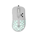 White Shark AZRAEL biela / Herná myš / optická / 7200 DPI / 6 tlačidiel / USB (AZRAEL-W)