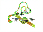 Mamido Mamido Dinosauria autodráha Zero Gravity 132 dielov, 318 cm, 360° rotácia