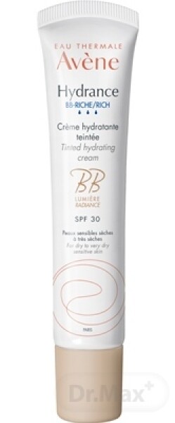 Avène Hydratačný BB krém SPF 30 Hydrance Riche (Tinted Hydrating Cream) 40 ml