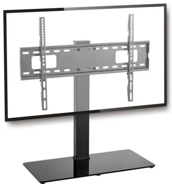 Schwaiger stolný stojan pre TV čierna / Stojan pre TV / 37 "- 70" / VESA 200x200-600x400 / max 40 kg / otočný (TVS7040511)