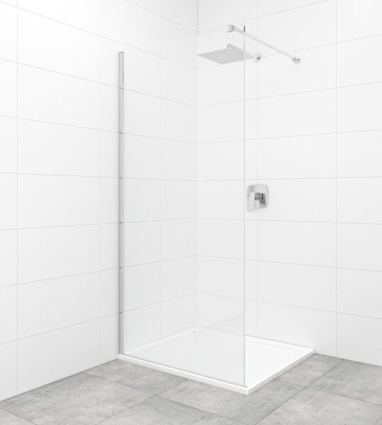 Sprchová zástena Walk-in 100 cm SAT SIKOWI100 SIKOWI100