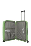 Veľký škrupinový kufor Travelite Mooby L Green