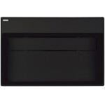 DEANTE - Correo nero Granitové umývadlo na dosku, s krycou doskou CQR_NU6M