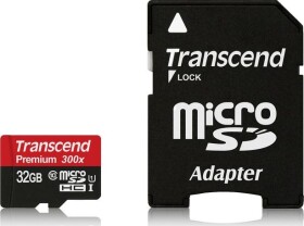 Transcend Premium MicroSDHC 32 GB Class 10 UHS-I/U1 (TS32GUSDU1)