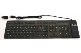 Acutake DARKROLL Keyboard / USB / PS2 / CZ / Čierna (ACU-DARKROLL-KEYBOAR DEXCLUSIV)