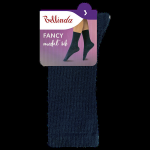 Dámske modalové ponožky FANCY RIB MODAL SOCKS - BELLINDA - modré 35 - 38