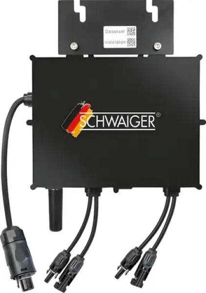Schwaiger NEP 800/600W čierna / Mikromenič pre fotovoltaiku / 800 W / IP67 (SOWR0806)