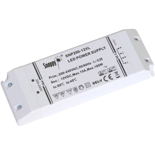 Dehner Elektronik LED 24V200W-MM-EU napájací zdroj pre LED, LED driver konštantné napätie 200 W 8.3 A 24 V/DC; LED 24V200W-MM-EU