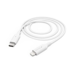 Hama MFi USB-C Lightning nabíjací amp; dátový kábel pre Apple 1 m biela (183295-H)