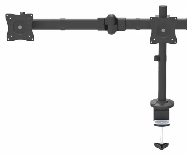 StarTech Rotačný stolný držiak pre 3 monitory / Držiak monitora / VESA 75x75, 100x100 / 360° / do 24" / 8 kg/rameno (ARMTRIO)