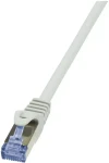 LogiLink PrimeLine Cat6a šedá / Patch kábel / S/FTP / 1 m / RJ-45 (CQ3032S)