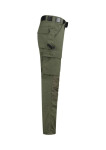Pracovné nohavice Twill Cordura pracovné nohavice unisex army 62
