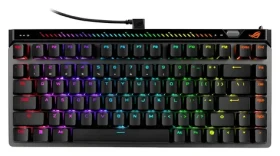 Asus ROG Falchion Ace 75 HE čierna / Herná klávesnica / mechanická / RGB / USB-C / US (90MP047H-BKUA20)