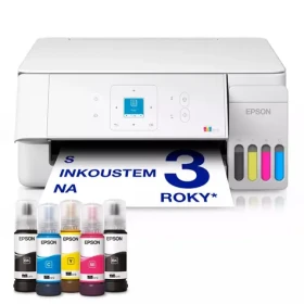 Epson EcoTank L3366 / Atramentová multifunkcia / A4 / 5760×1440 dpi / 33 str/min / USB / Wi-Fi (C11CL63411)