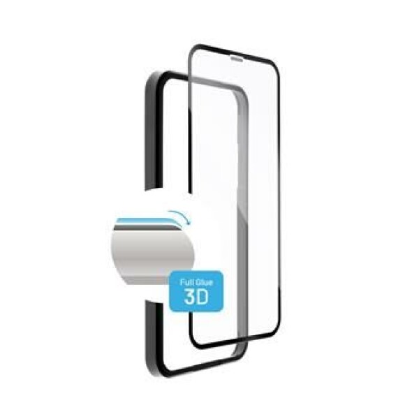 FIXED 3D Full-Cover Ochranné tvrdené sklo s aplikátorom pre Apple iPhone XR amp; 11 čierna (FIXG3DA-334-BK)