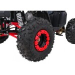 Mamido Detská benzínová štvorkolka RamiGO WILDPEAK 110CC čierno-červená