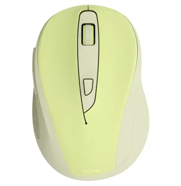 HAMA WM-400 zelená / Bezdrôtová optická myš / 1600dpi / 6 tlačidiel / tichá / 2.4GHz