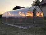 Oblúkový polykarbonátový skleník Gardentec Classic (4 × 3 m)