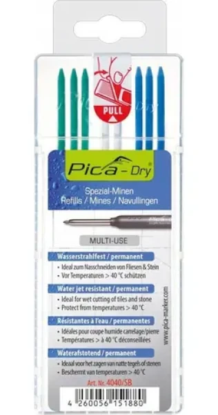 Pica-Marker DRY Refills Special / Náhradné tuhy / SB balenie (4040/SB)