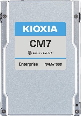 Kioxia KIOXIA CM7-V Series KCMYXVUG6T40 - SSD - Enterprise, Mixed Use - 6400 GB - Sanitize Instant Erase (SIE) - intern - 2.5" (6.4 cm) - PCI Express 5.0 x4 (NVMe)