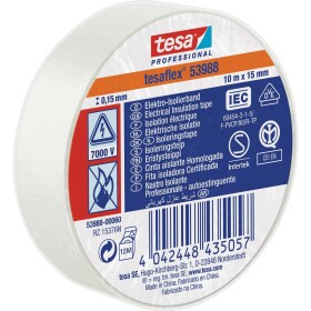 Tesa 53988-00060-00 izolačná páska tesa® Professional biela (d x š) 10 m x 15 mm 1 ks; 53988-00060-00