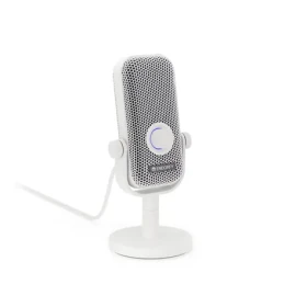 Endorfy Solum Voice S Onyx biela / stolný mikrofón / pop UP filter / RGB podsvietenie / USB-C (EY1B015)