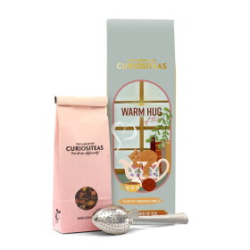 The Cabinet of CURIOSITEAS Sypaný čierny čaj Warm Hug of Tea 70 g + sitko