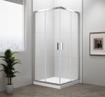 POLYSAN - EASY štvorcová sprchová zástena 900x900, číre sklo EL5115