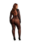Body Shots Le Desir DES096 Roxy Leopard černá maxi