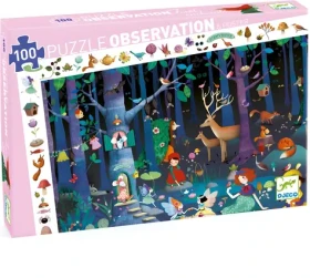 DJECO Puzzle Observation: Rozprávkový les