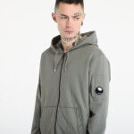 Mikina C.P. Company Hooded Open Gunmetal Grey XL