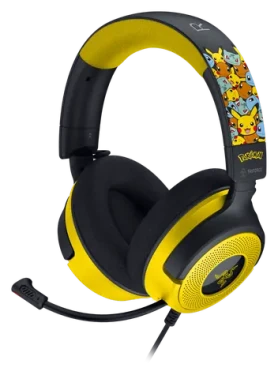 Razer Kraken V4 X Pokémon Kanto Starters Ed. / Herné slúchadlá / mikrofón / 7.1 / RGB / USB-A / USB-C (RZ04-05180300-R3M1)