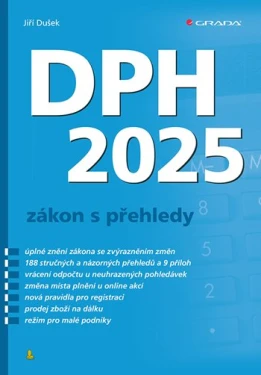 DPH 2025 - zákon s přehledy, Dušek Jiří