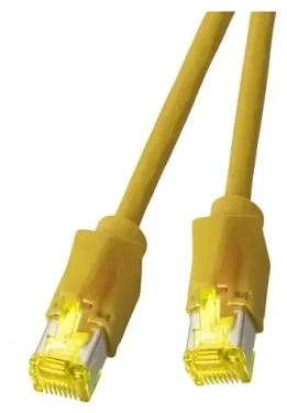 EFB RJ45 S/FTP Cat.6A TM31 žlutá / Patch kabel / Dätwyler 7702 / 500 MHz / 10 Gbit/s / LSZH / 3 m (K8580GE.3)