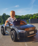 Mamido Mamido Detské elektrické autíčko Audi R8 Spyder čierne