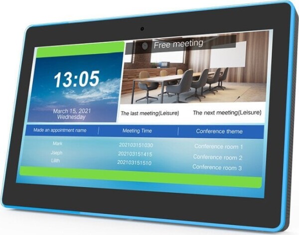 Allnet ALLNET Meetingraum RGB LED Tablet 13 Zoll RK3399 Android 10 und NFC/RFID schwarz