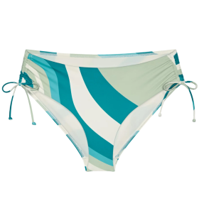 Dámske letné mix & match midi plavky 02 pt - MODRÁ - modrá a biela M007 - TRIUMPH BLUE 36