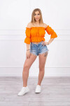 Dámska blúzka 5435 oranžová - Kesi UNI
