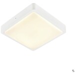 SLV 1003451 AINOS LED stropné svetlo s PIR senzorom LED pevne zabudované LED osvetlenie 18 W biela; 1003451