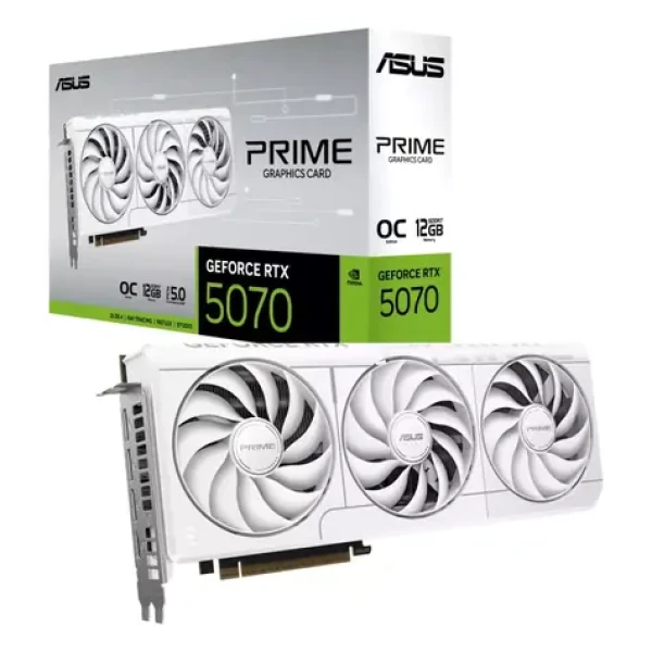 Asus Prime GeForce RTX 5070 12GB OC / 2587MHz / 12GB GDDR7 / 192-bit / 1x HDMI + 3x DP / 750W (16) (90YV0M19-M0NA00)