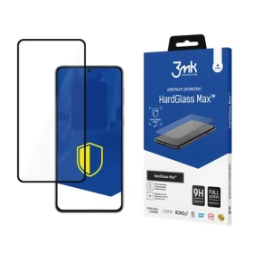 3mk HardGlass Max čierna / Tvrdené sklo / Samsung Galaxy S21+ 5G / celoplošné
